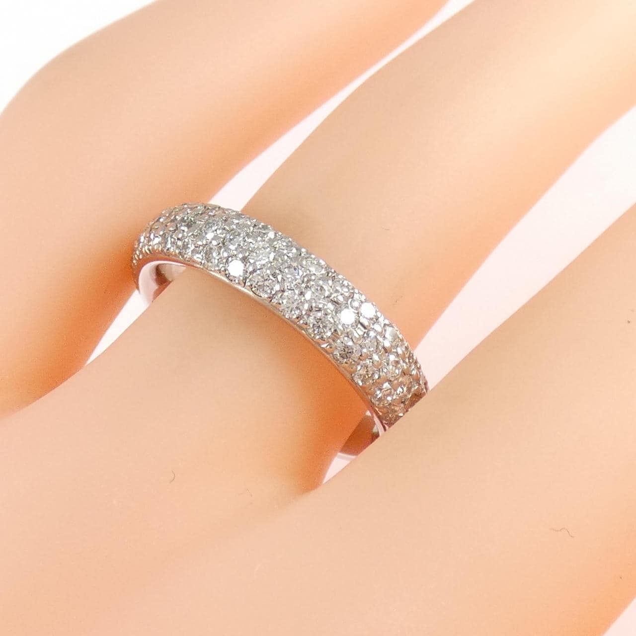 PT900 パヴェ ダイヤモンド リング 1.50CT