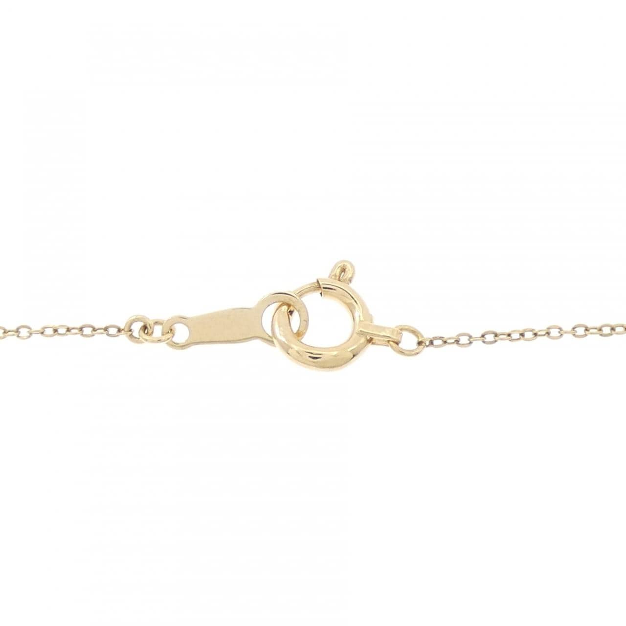 アーカー イニシャルN ダイヤモンド ネックレス 0.03CT