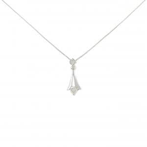 PT900/PT850 ダイヤモンド ネックレス 0.20CT
