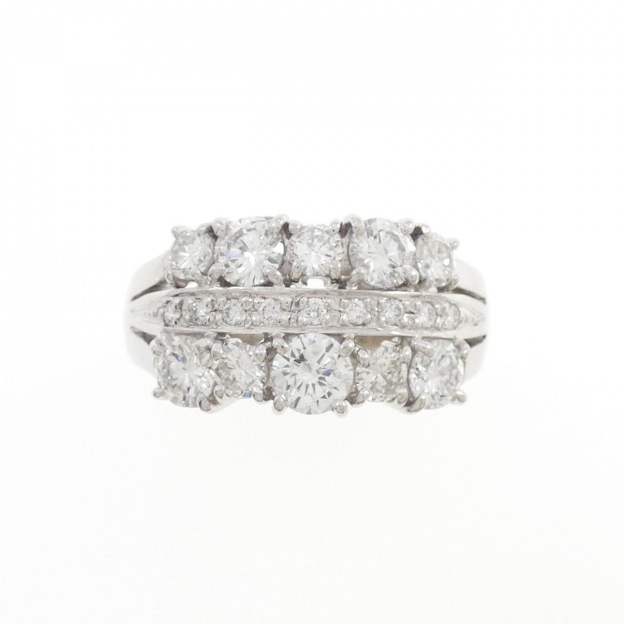 PT900 ダイヤモンド リング 1.55CT