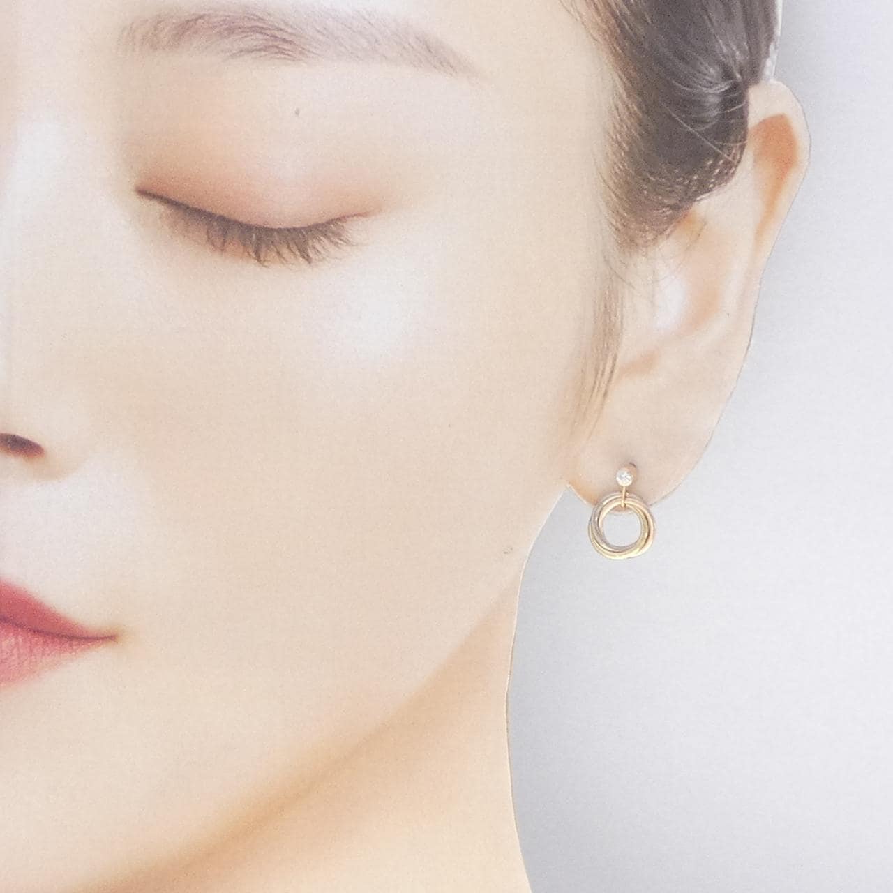 カルティエ トリニティ ピアス