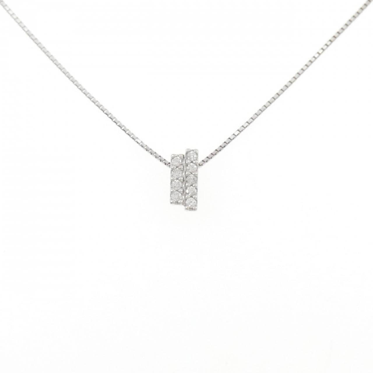 PT900/PT850 ダイヤモンド ネックレス 0.10CT
