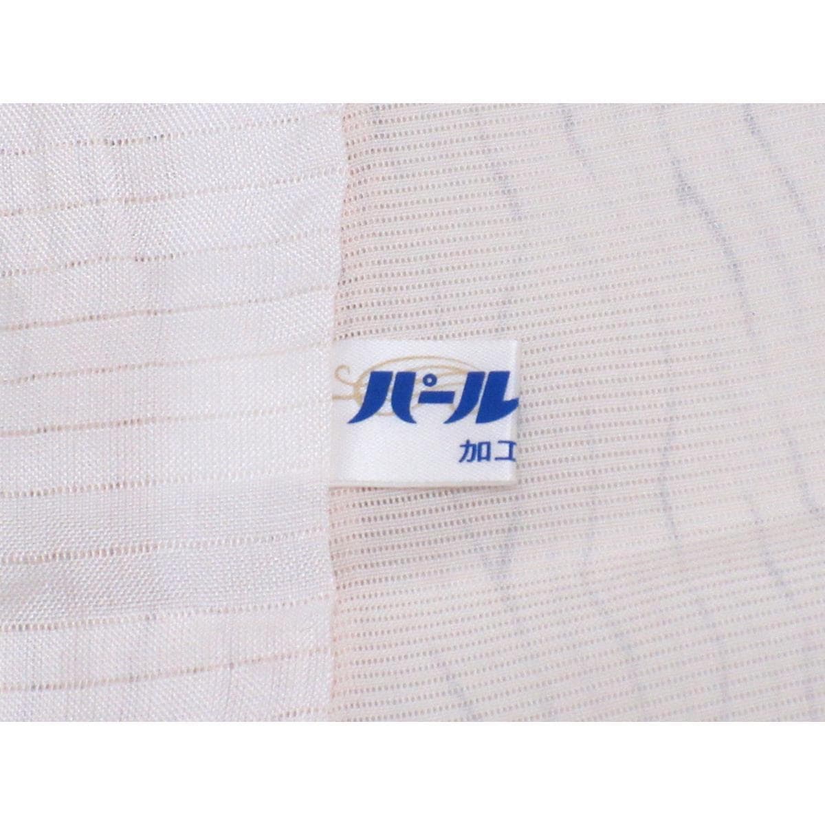 【未使用品】単衣　駒絽訪問着　友禅加工