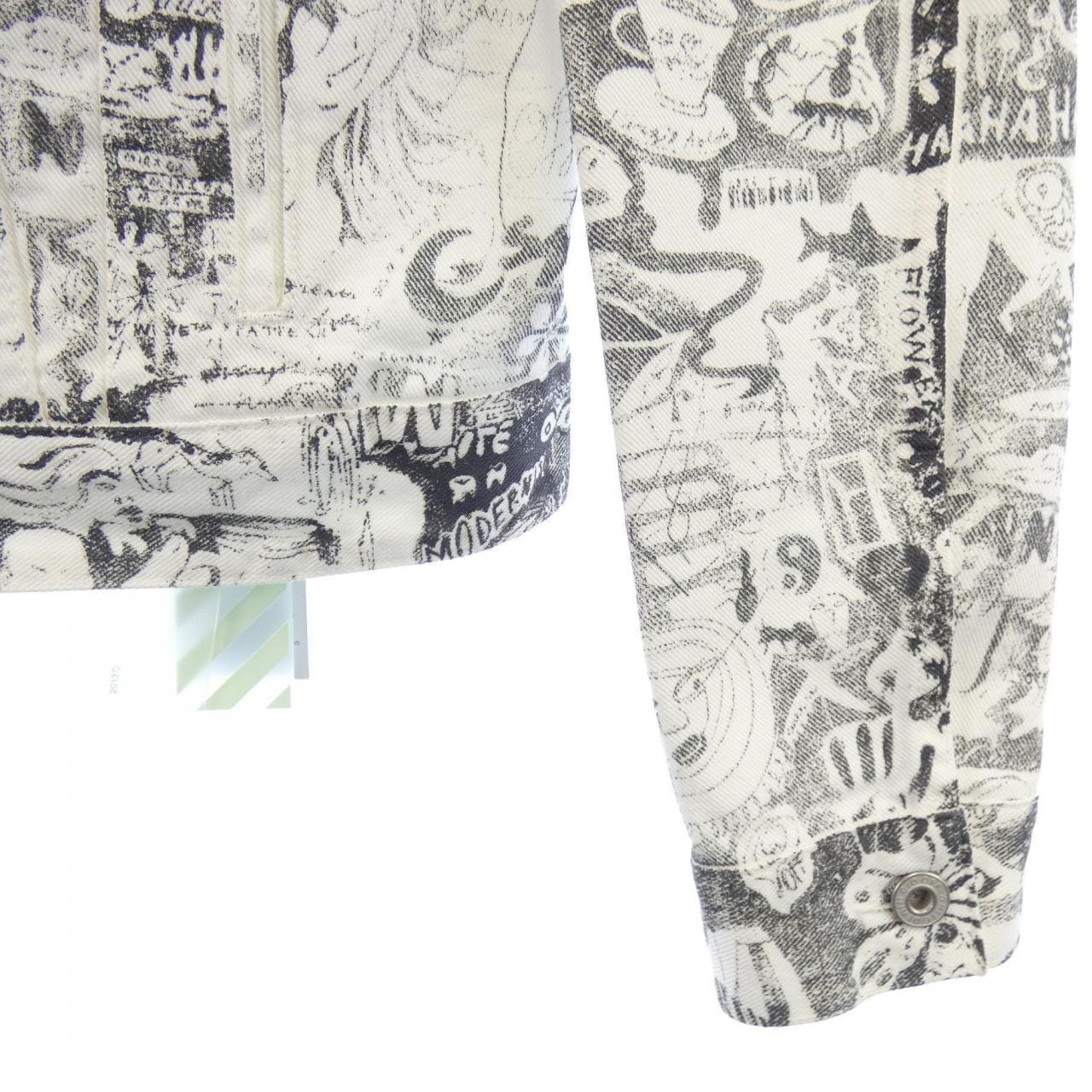 OFF-WHITE-White OWYE012F19D08051 Jacket