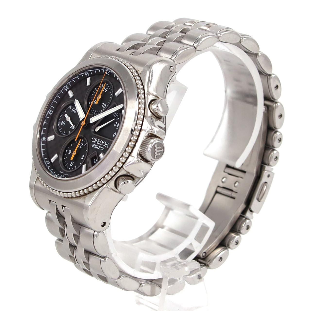 【ノーメンテナンス還元価格】セイコー クレドールパシフィーククロノグラフ LIMITED 6S77-0A10/GCBK997 SS 自動巻