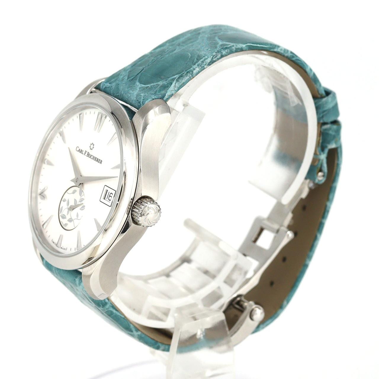 【ノーメンテナンス還元価格】ブッヘラー マネロ オートデイトラブ 10922.08 SS クォーツ