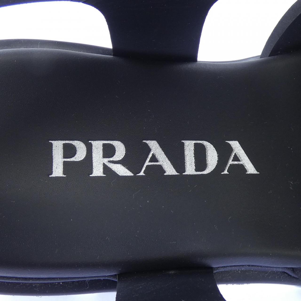 プラダ PRADA モノリス トライアングルロゴ 1X382N サンダル