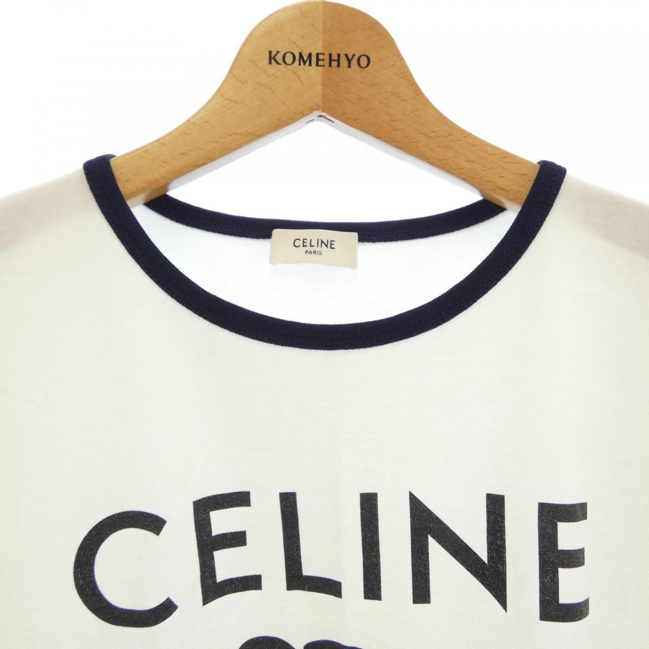 セリーヌ CELINE CELINE PARIS Tシャツ　トリオンフ TRIOMPHE 2X872671Q Tシャツ