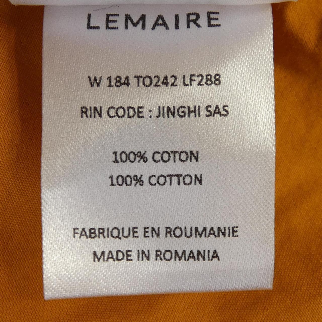 ルメール LEMAIRE シャツ