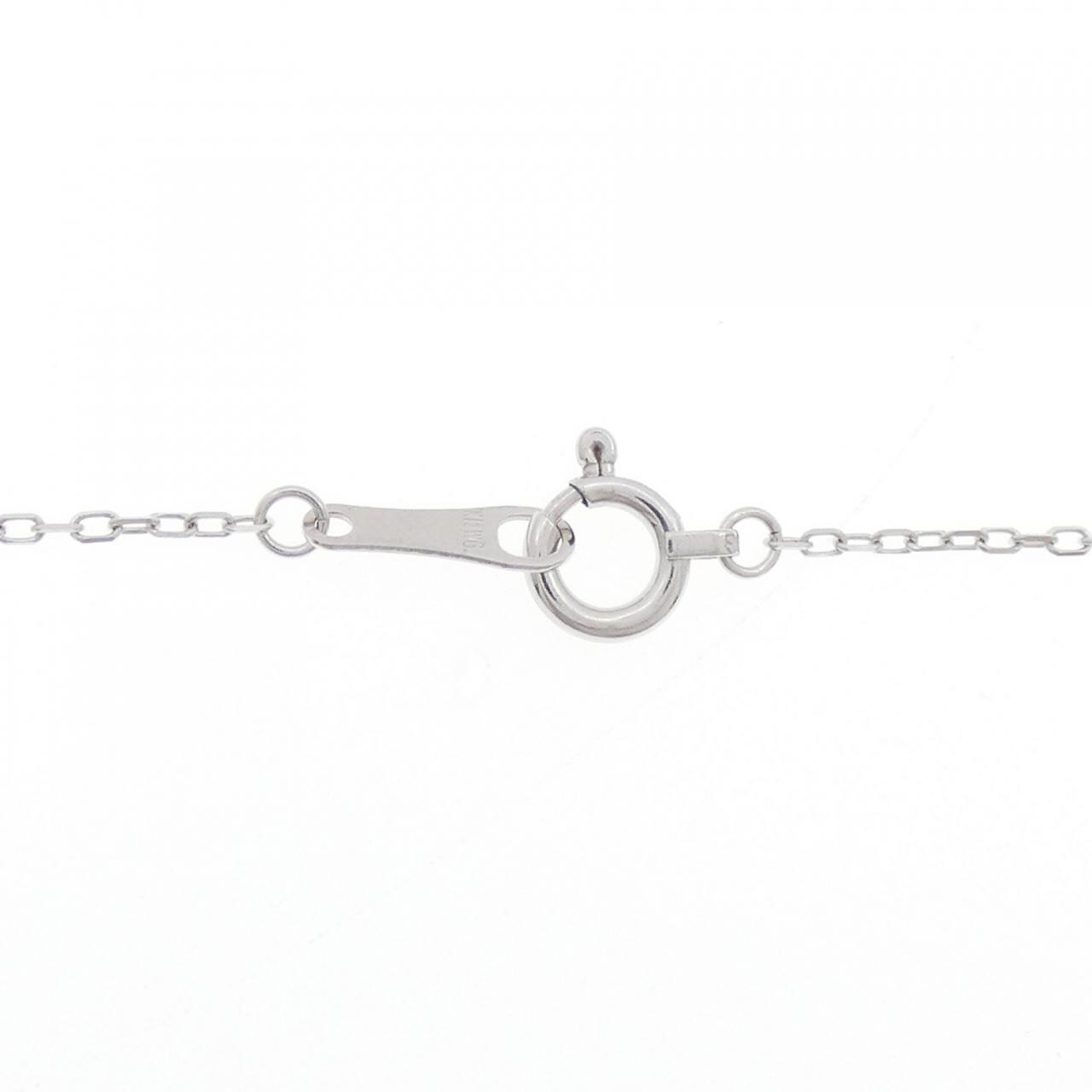 K18WG ダイヤモンド ネックレス 0.30CT