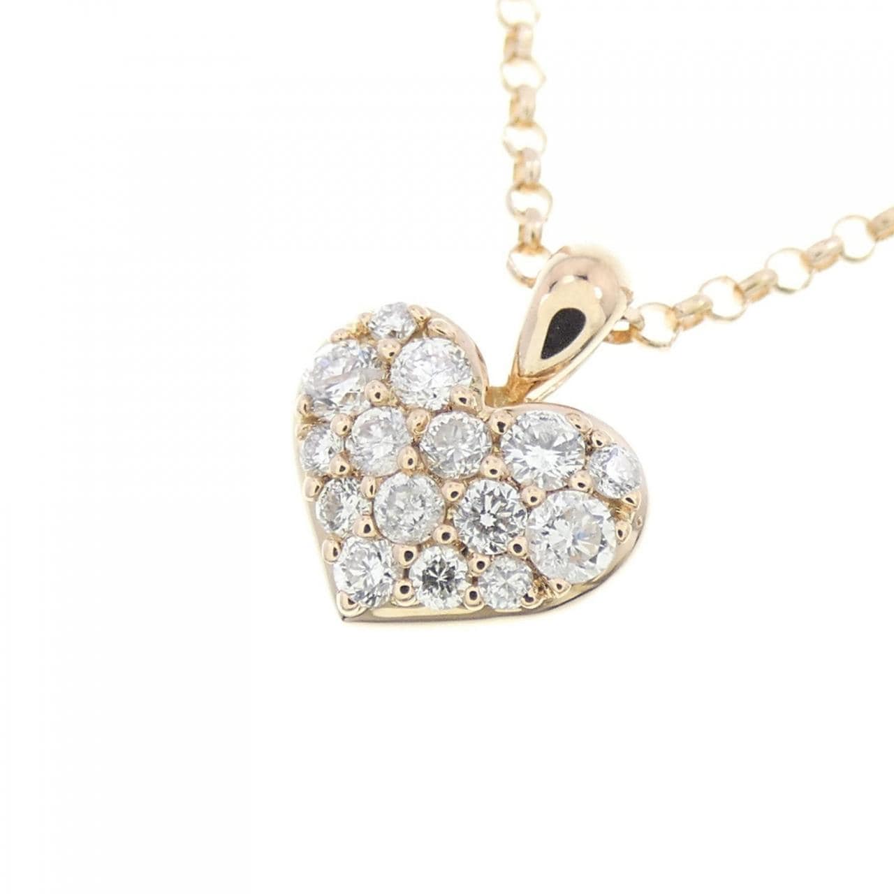 VENDOME heart Diamond necklace 0.16CT