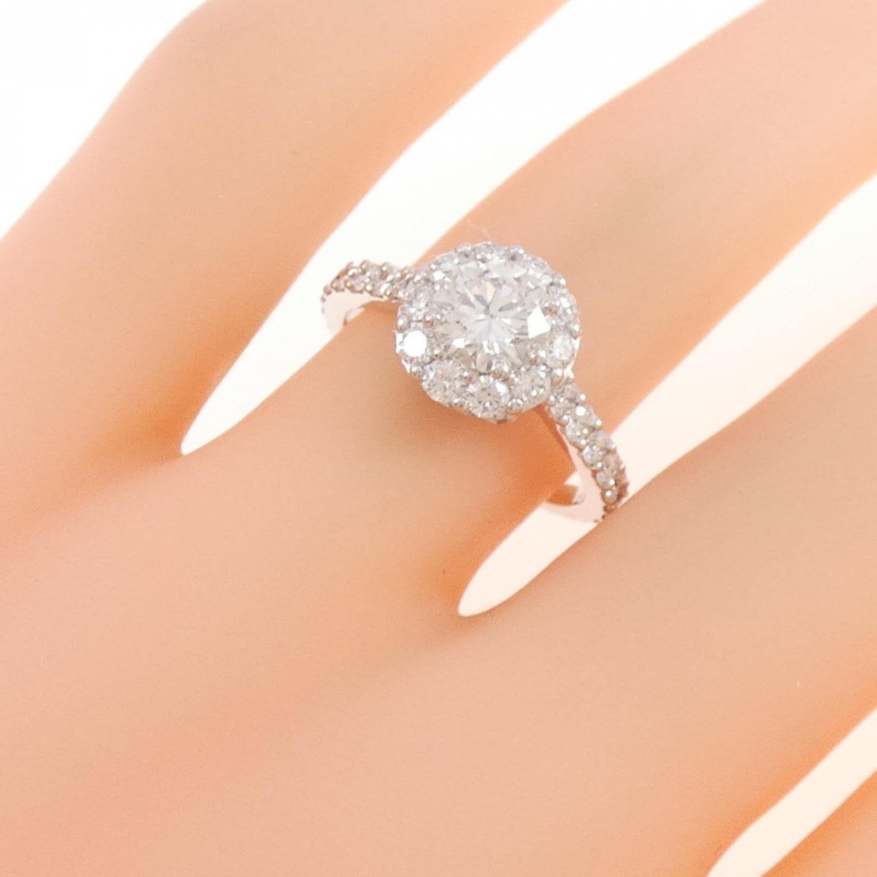 グラフ アイコン リング 0.71CT G VVS2 VG