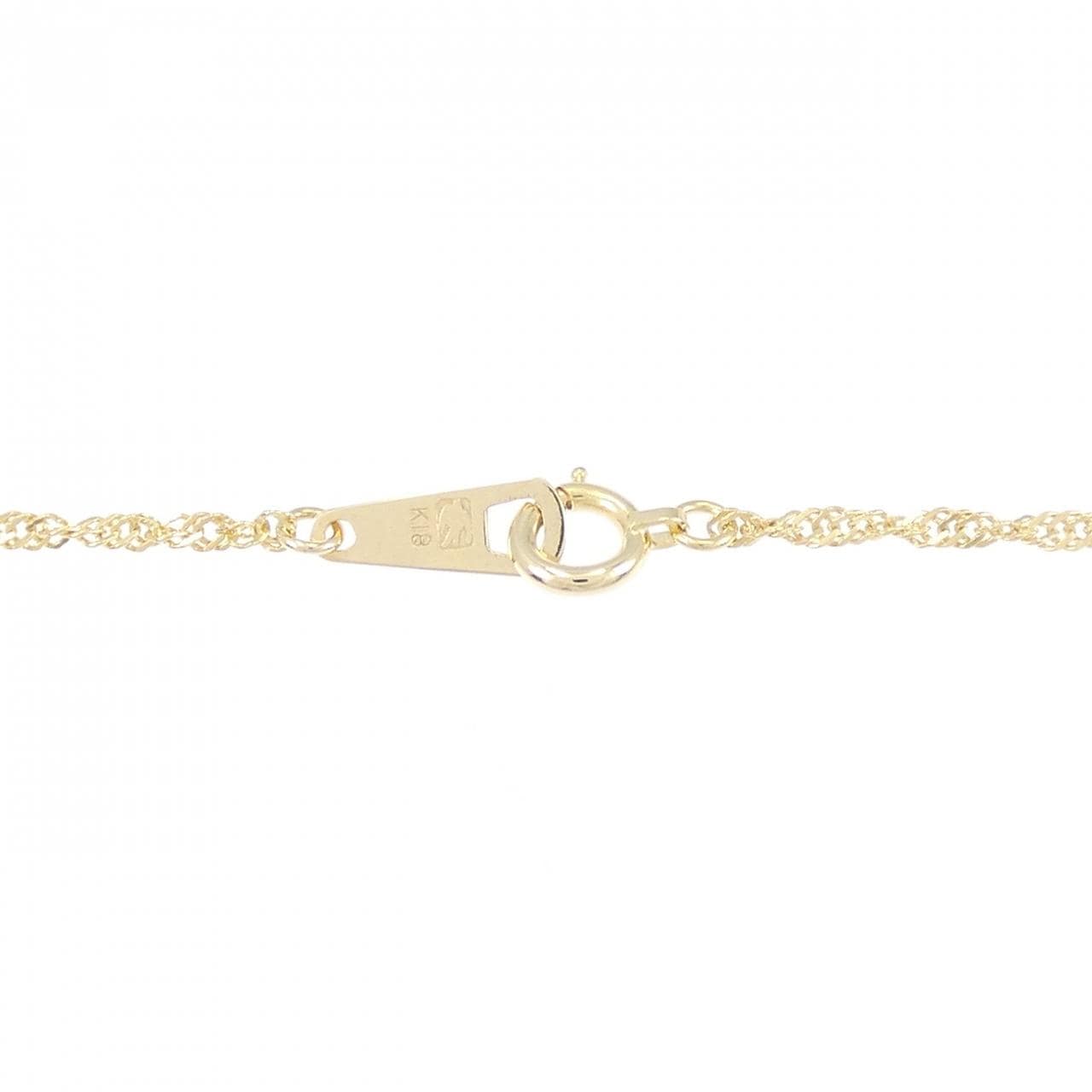 K18YG chain necklace