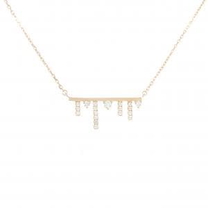 750PG ダイヤモンド ネックレス 0.17CT
