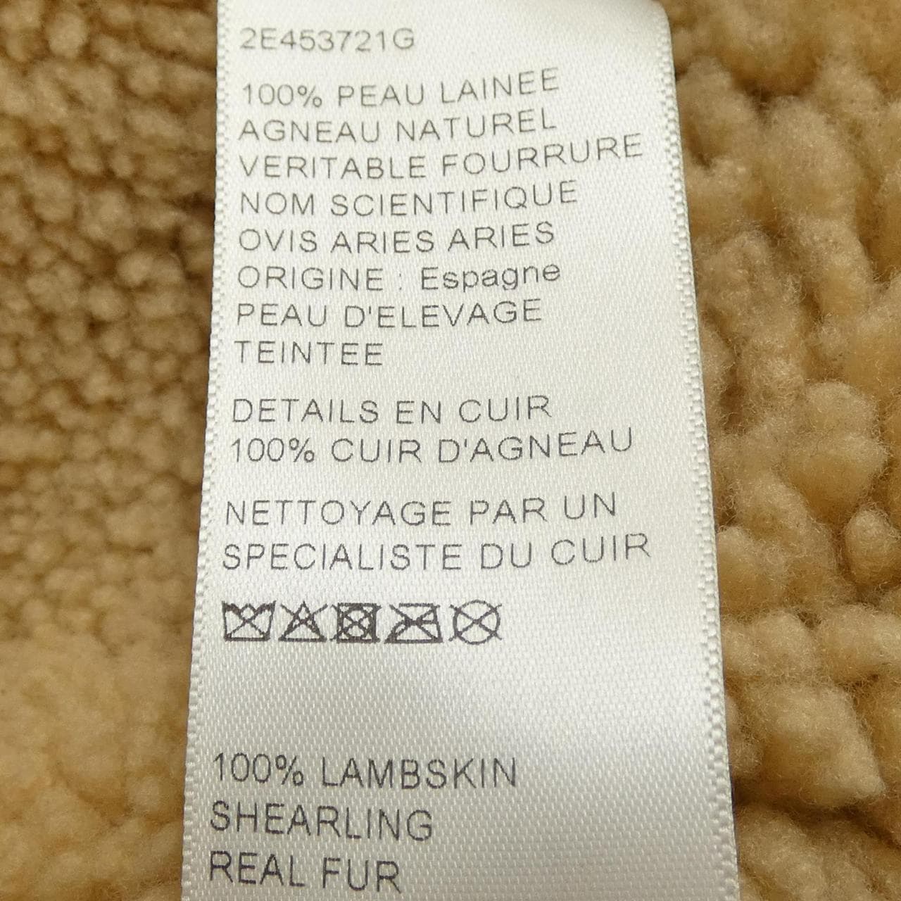 セリーヌ CELINE 2E453721G ムートンジャケット