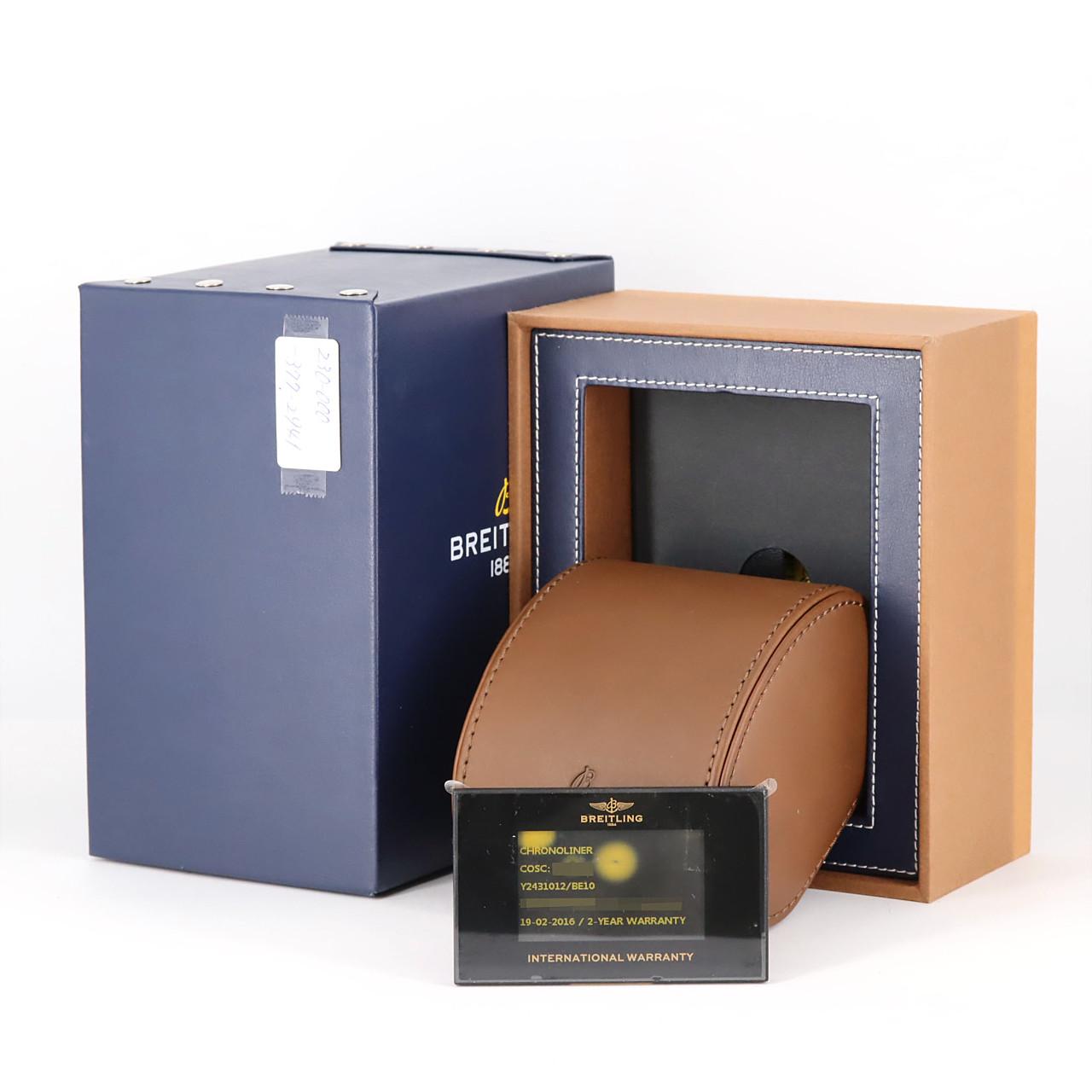 【ノーメンテナンス還元価格】ブライトリング クロノライナー Y24310/Y2431012/BE10 SS 自動巻