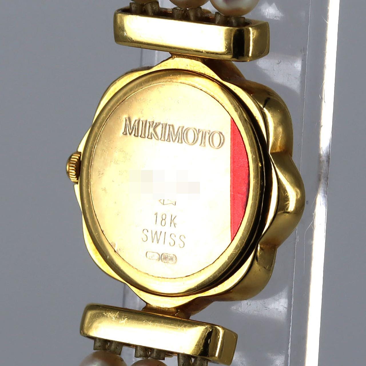 【ノーメンテナンス還元価格】ミキモト YG クォーツ