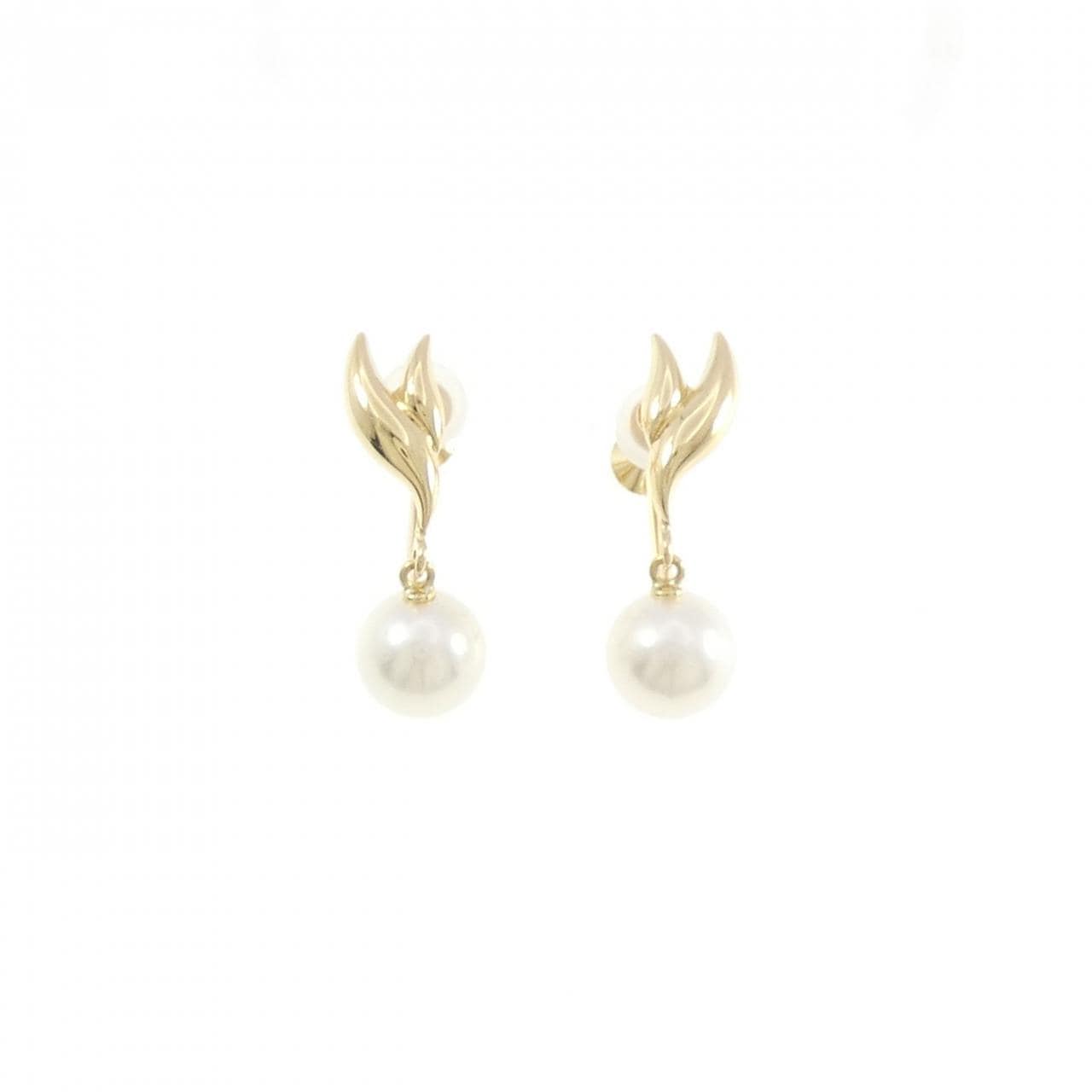 ミキモト アコヤパール イヤリング 7.5mm