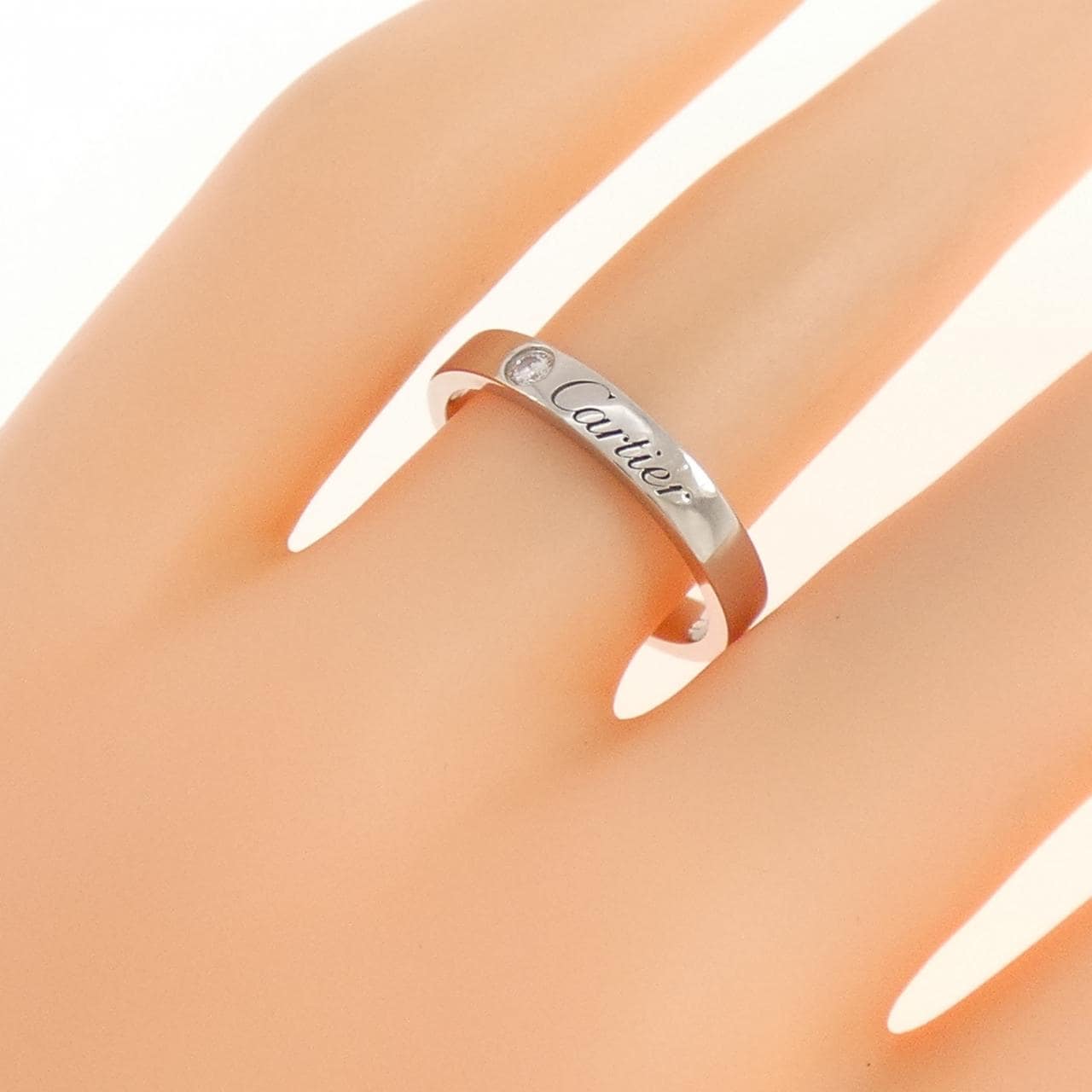 カルティエ ウェディング 1P リング