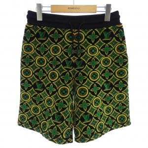 LOUIS VUITTON ハーフパンツ ブラック 34 タック入り オフィス ルイヴィトン☆ハーフパンツ☆ハイブリッドテック【早く届く】M
