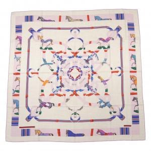 エルメス HERMES EPERON D'OR ET TENUES　DE JOUR H244216S カレジェアン140 ショール