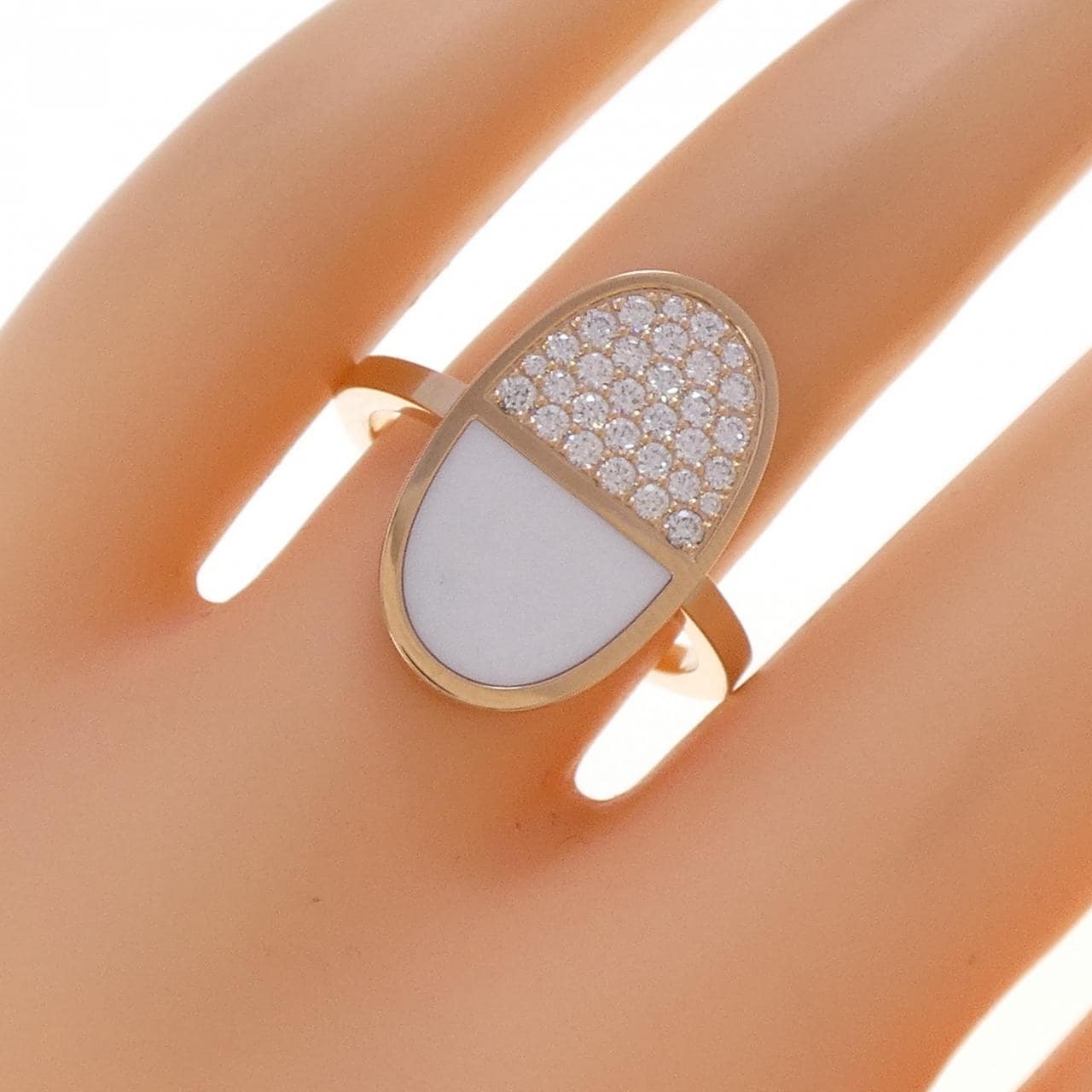 エルメス シェーヌ ダンクル ヴェルソ MM リング