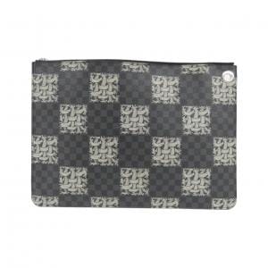 ルイヴィトン ダミエ グラフィット(ロープ) ポシェット ジュール GM N61232 バッグ