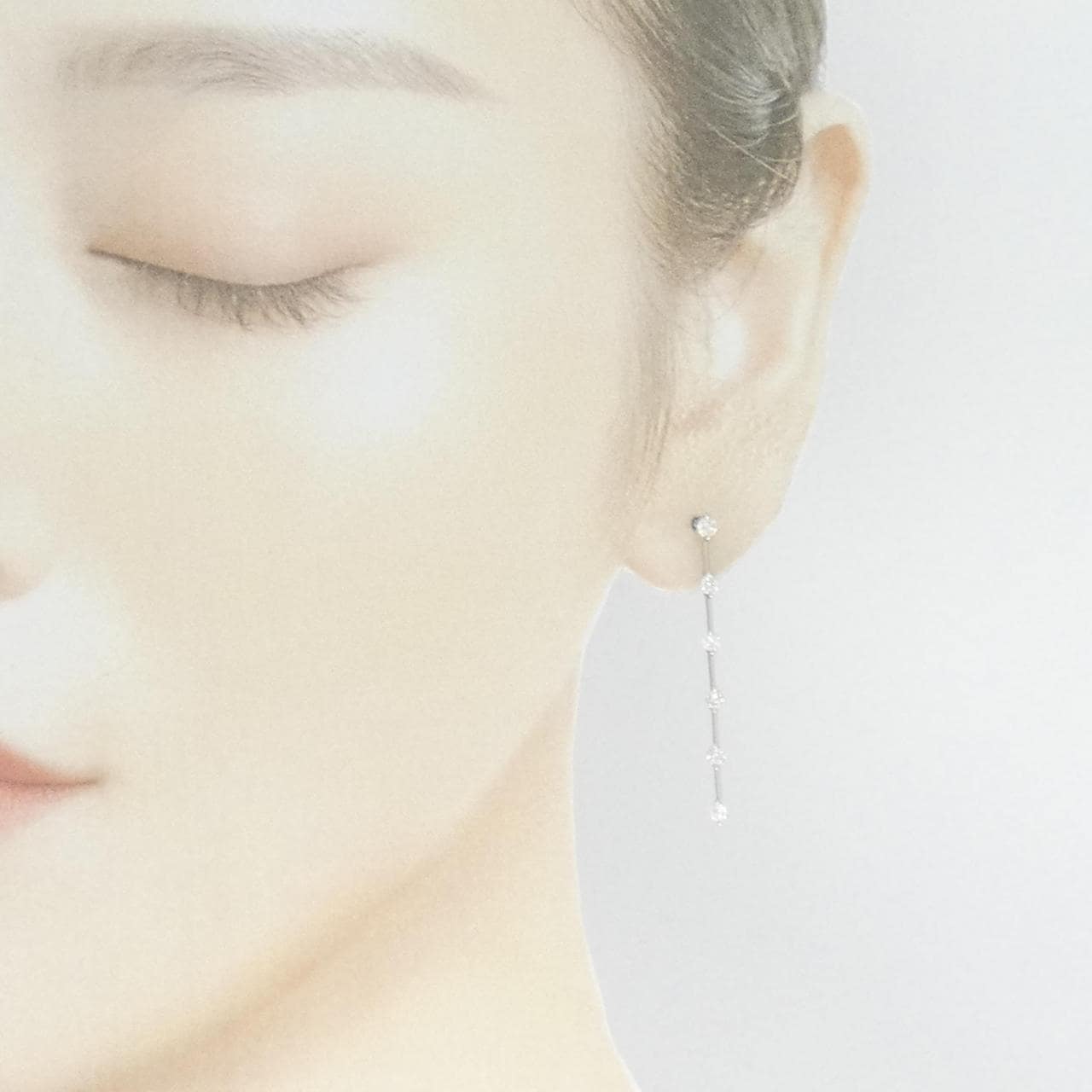 【新品】PT900 ダイヤモンド ピアス 0.70CT