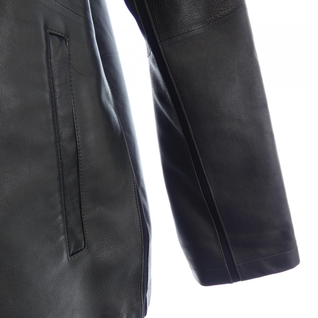 ジルサンダー JIL SANDER JSPT654270WTL0101912 レザージャケット