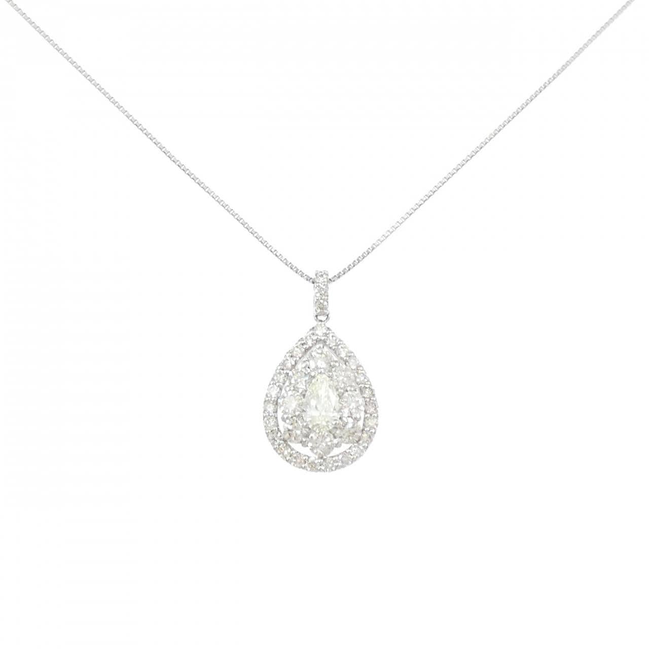 PT900/PT850 ダイヤモンド ネックレス 0.23CT