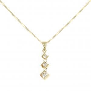 K18YG ダイヤモンド ネックレス 0.3CT