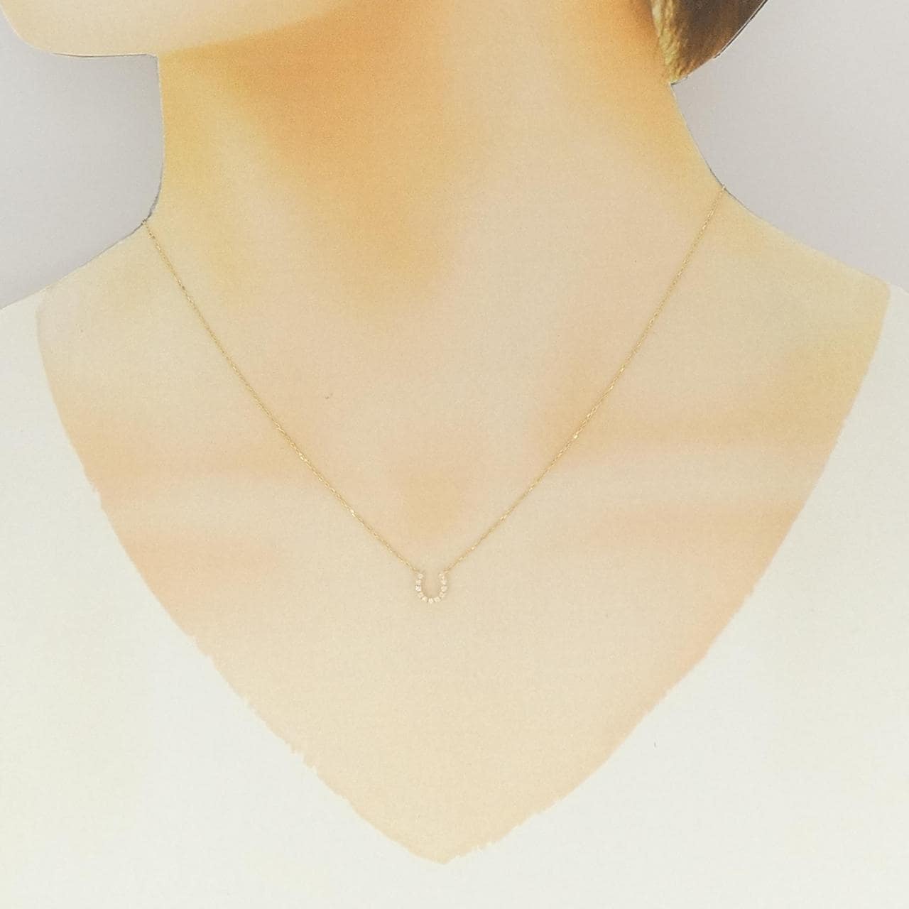 スタージュエリー ダイヤモンド ネックレス 0.03CT