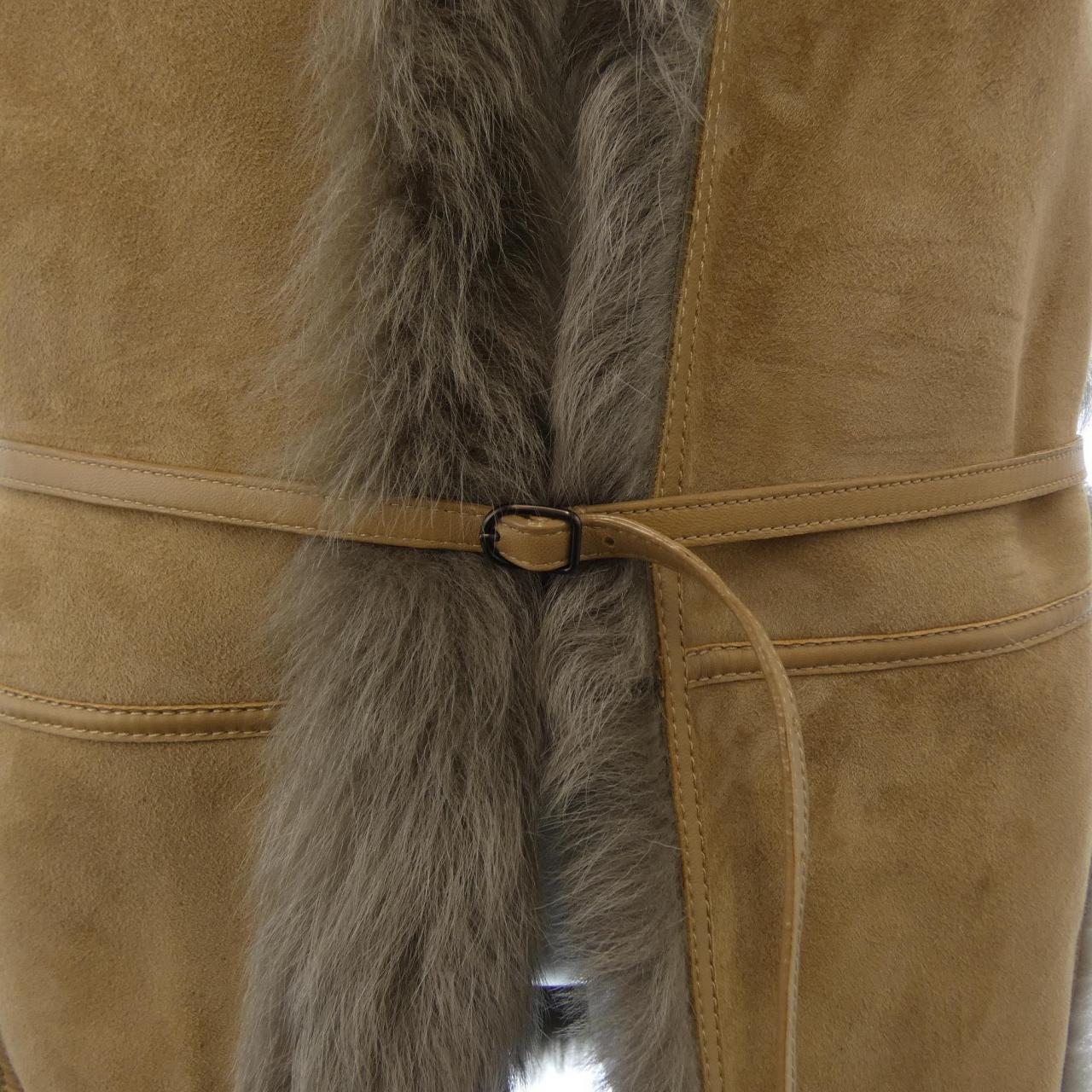 エルメス HERMES ムートンベスト