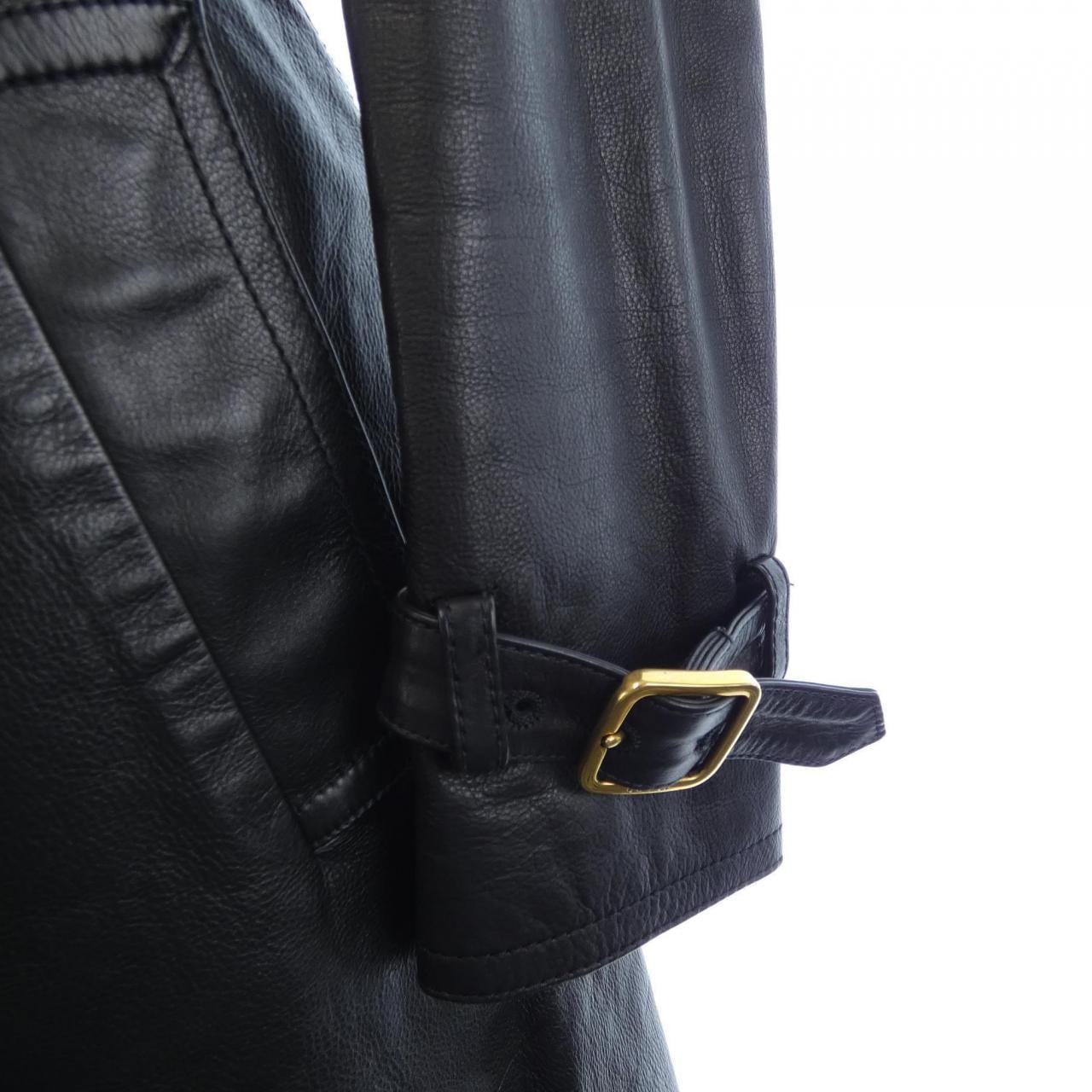 グッチ GUCCI 433930-XN597 レザーコート