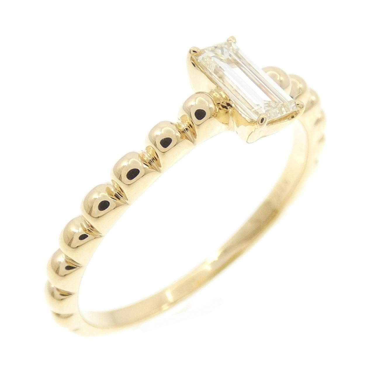 K18YG ダイヤモンド リング 0.306CT