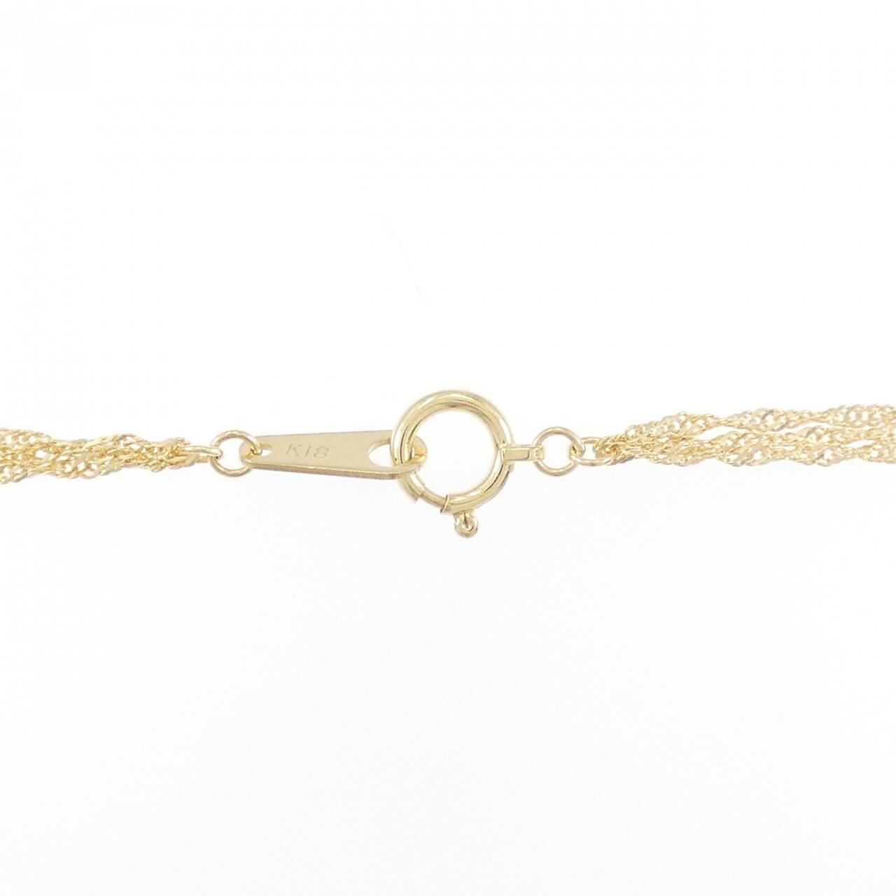 K18YG necklace