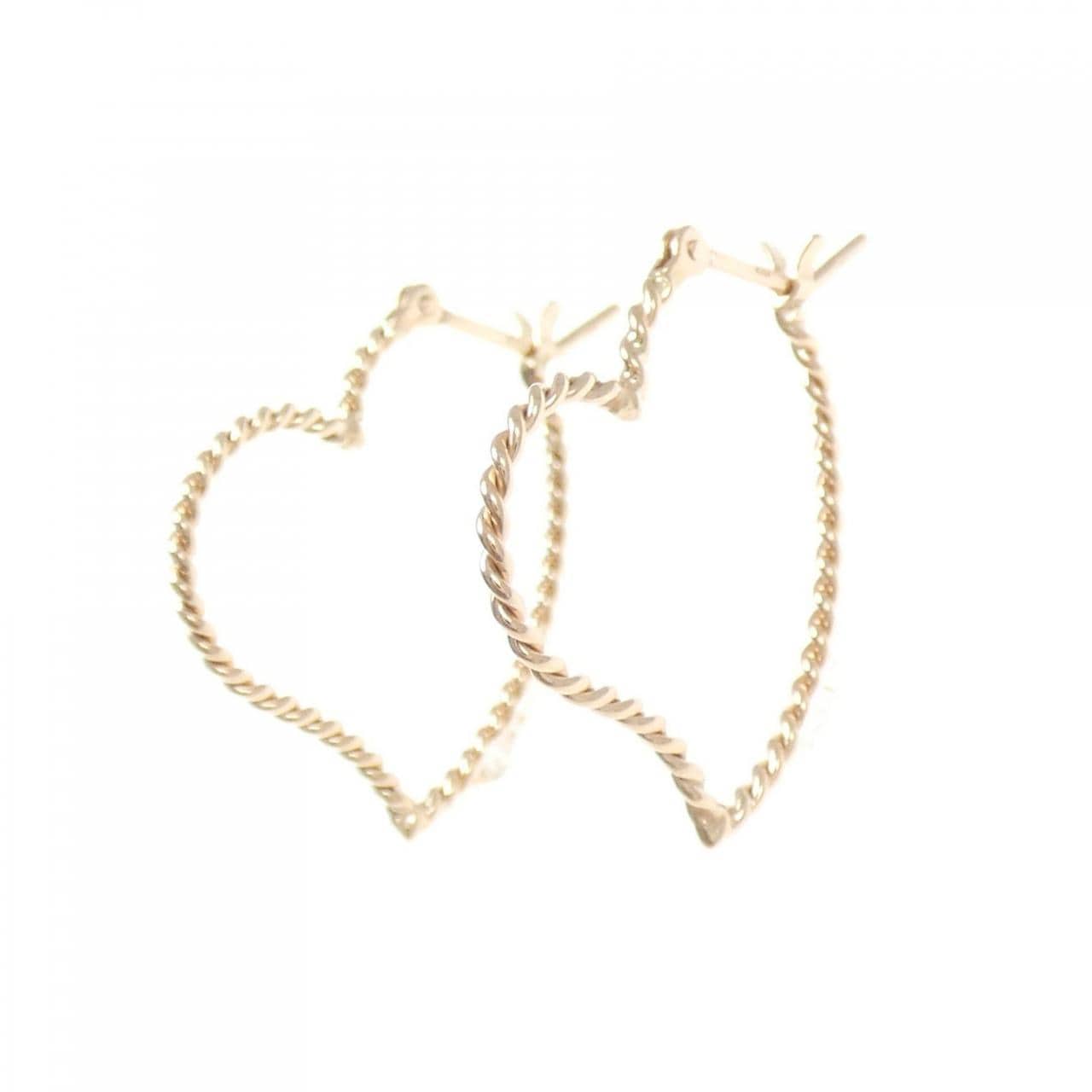 アガット ハート ピアス