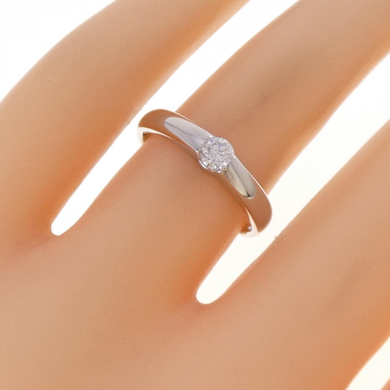 PT900 ダイヤモンド リング 0.18CT