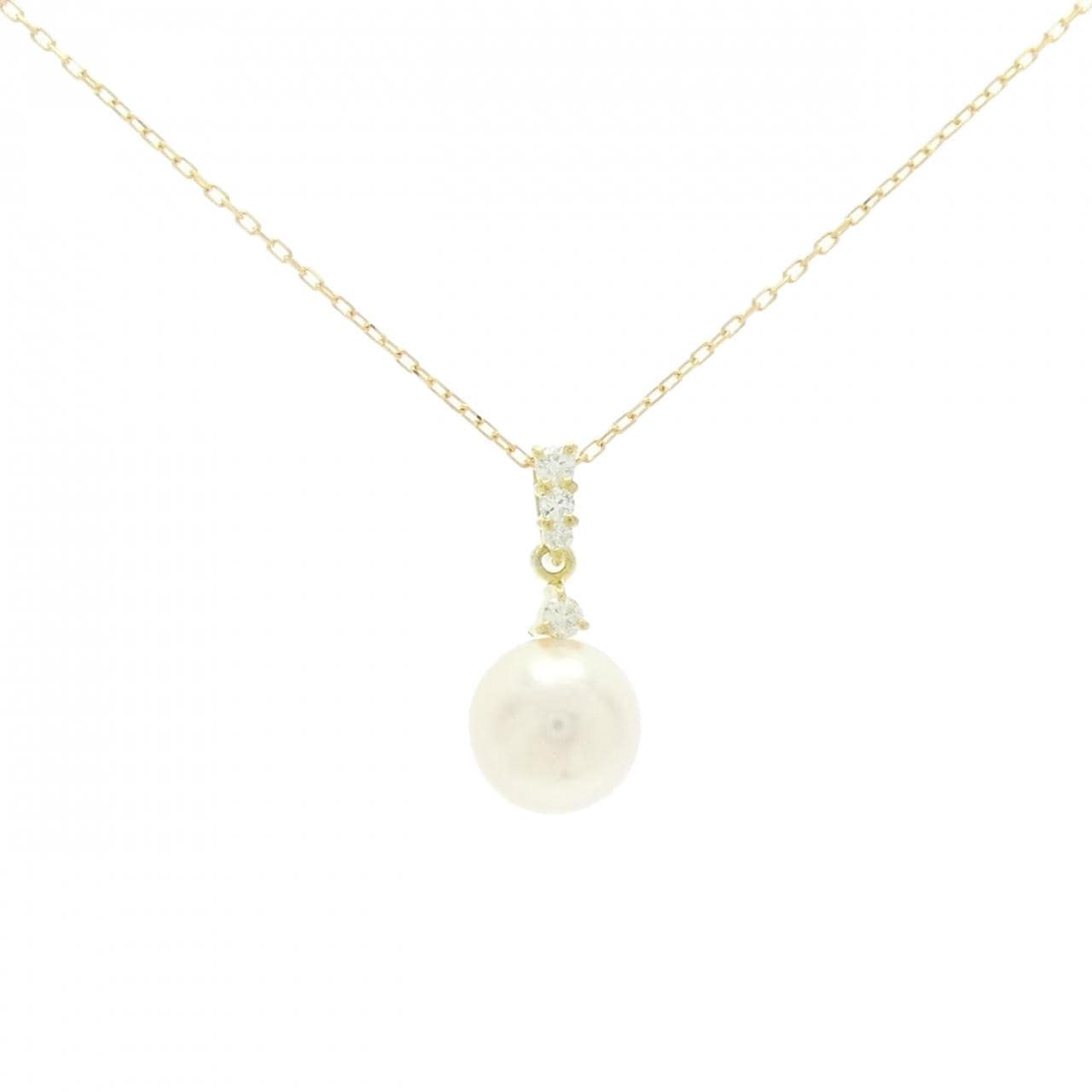 K18YG アコヤパール ネックレス 8.4mm