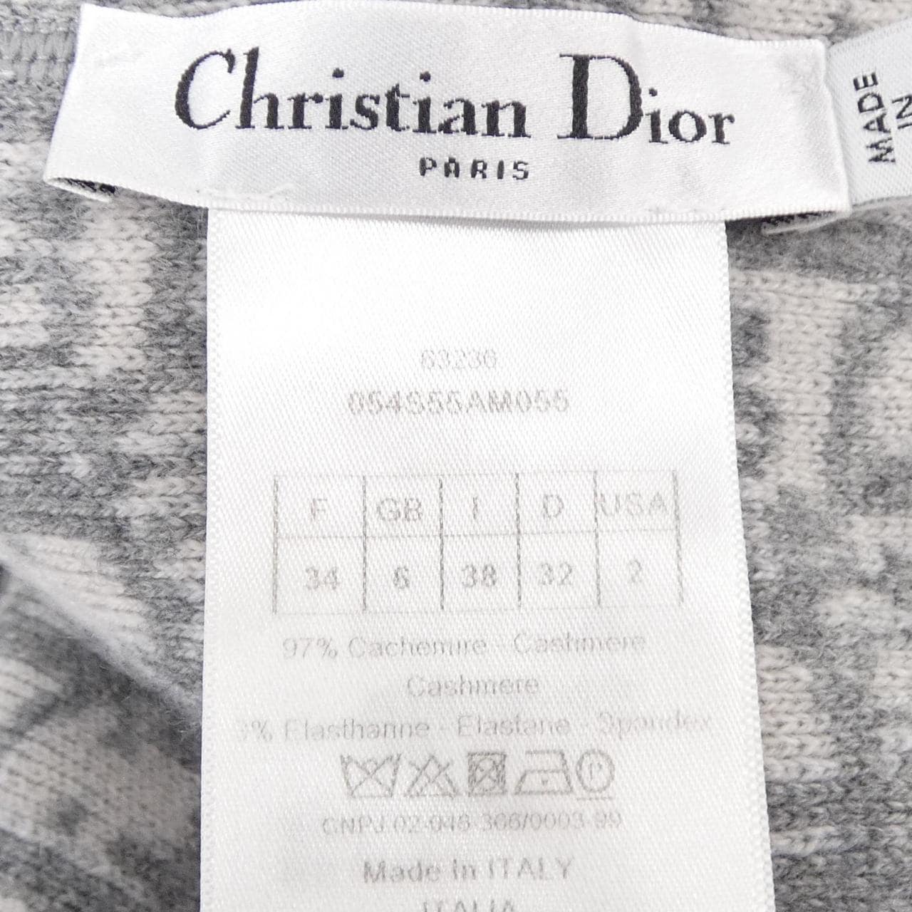 クリスチャンディオール CHRISTIAN DIOR 054S55AM055 ニット