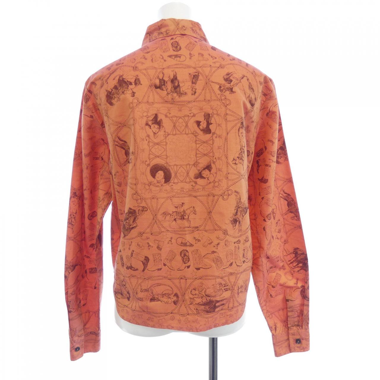 【ヴィンテージ】エルメス HERMES RODEO DES COWCIRLS シャツ
