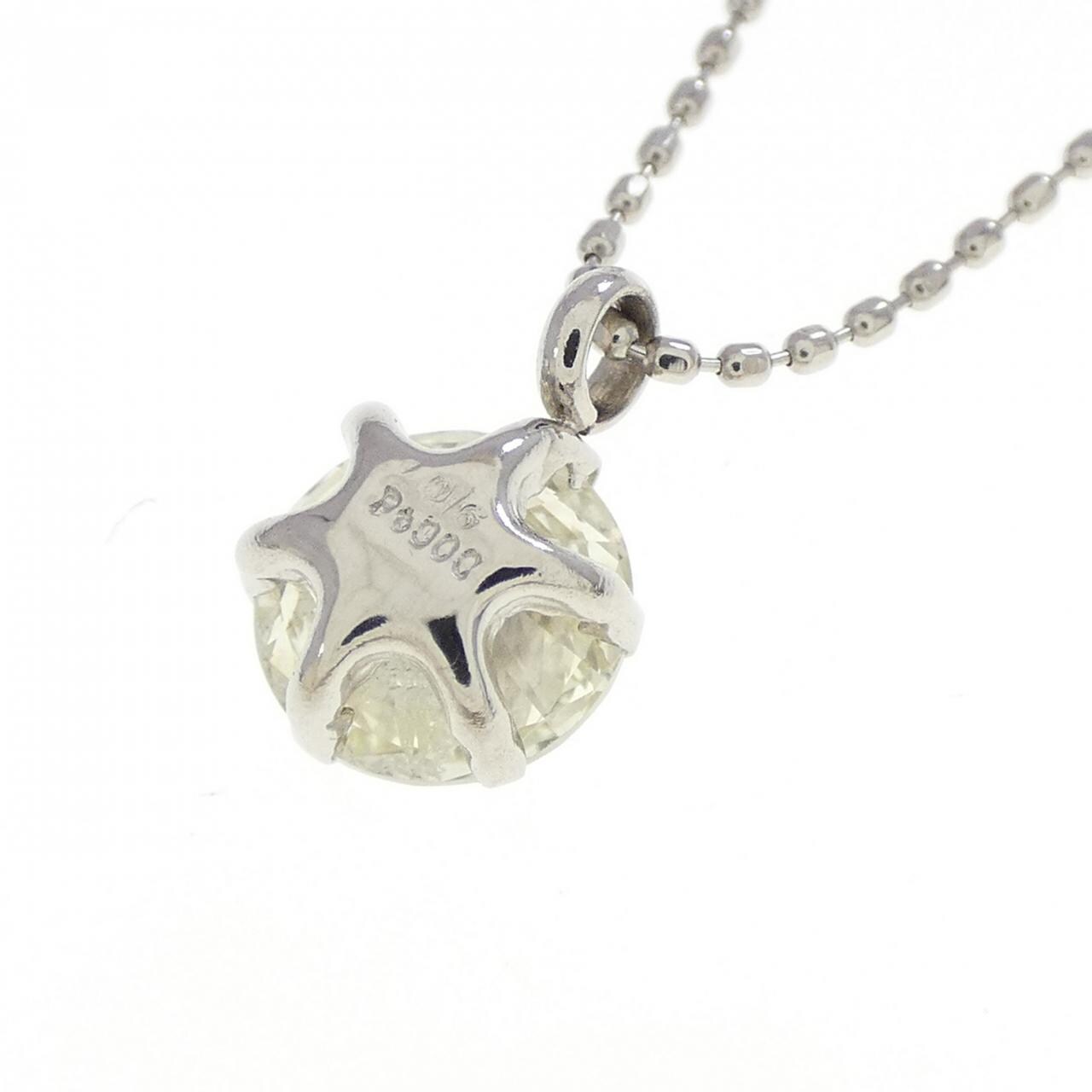PT900/PT850 ダイヤモンド ネックレス 1.06CT