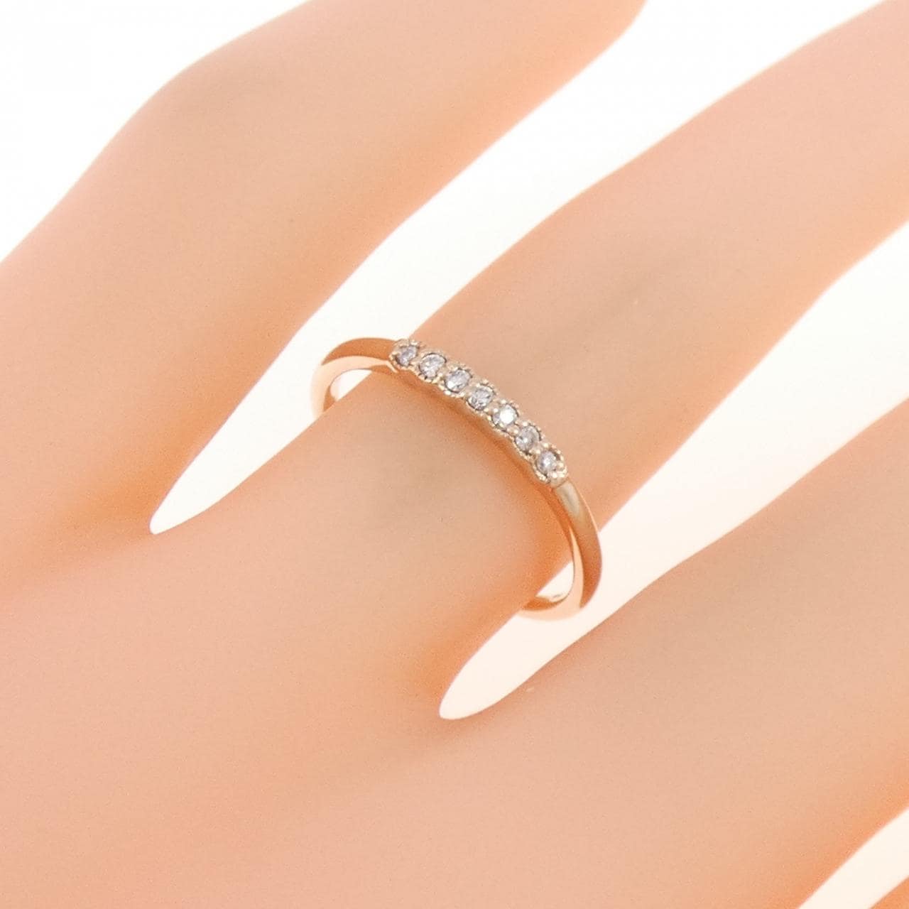 K10PG ダイヤモンド リング 0.07CT