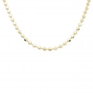 K18PG ボール チェーンネックレス