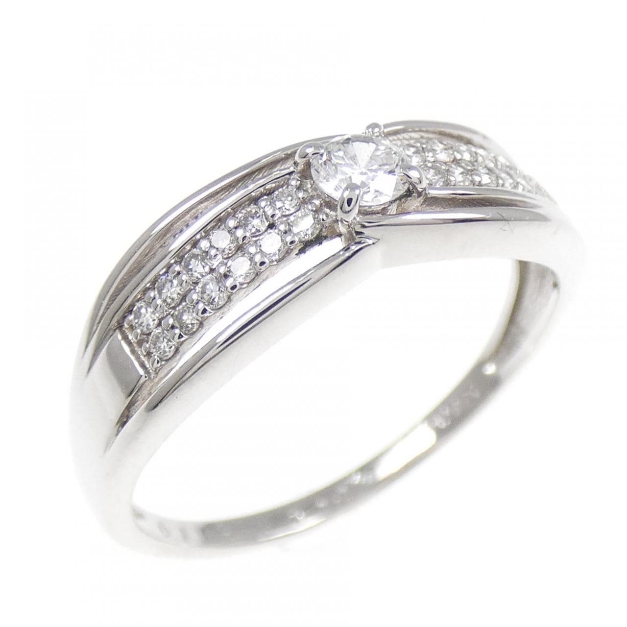 PT900 ダイヤモンド リング 0.114CT
