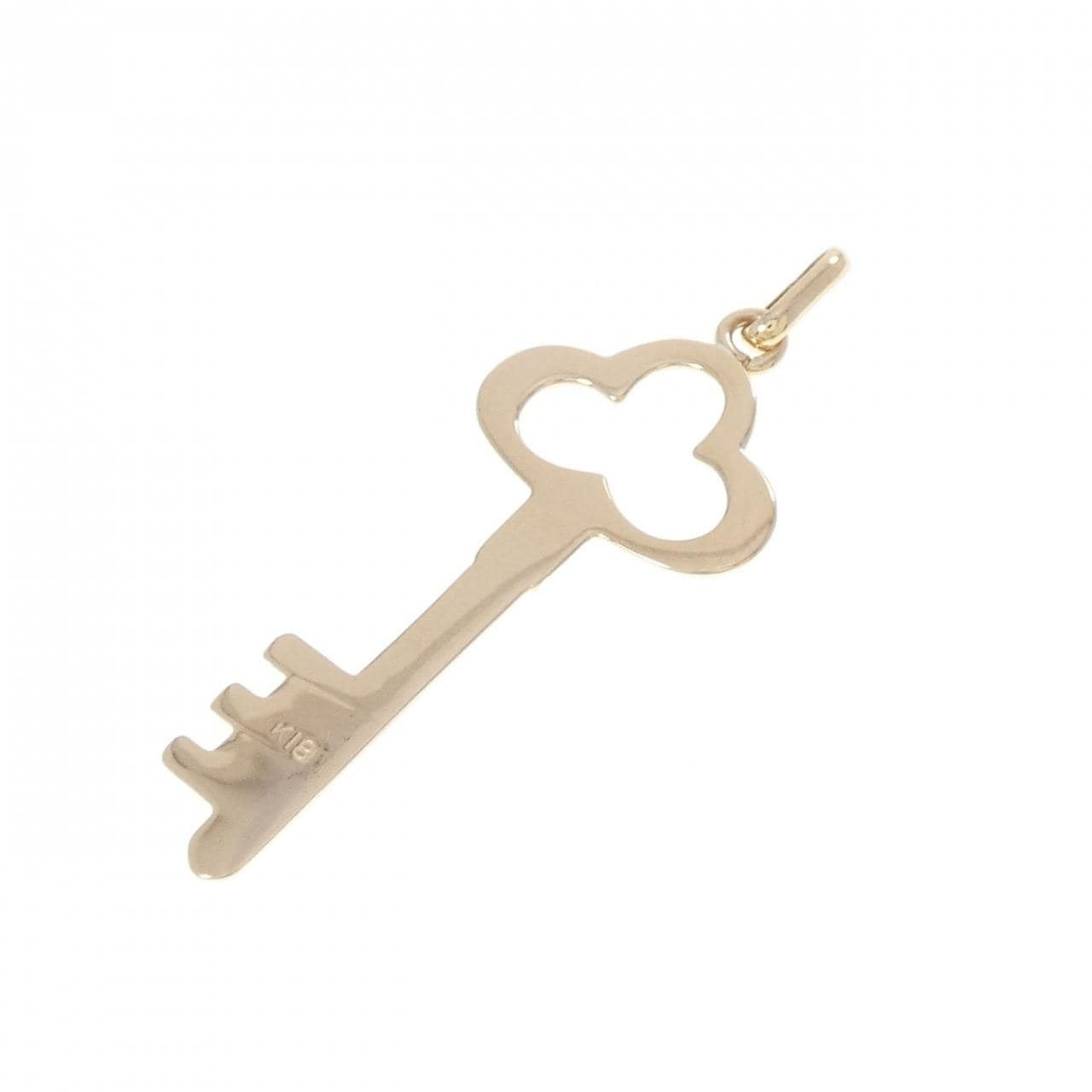 K18YG キー ペンダント