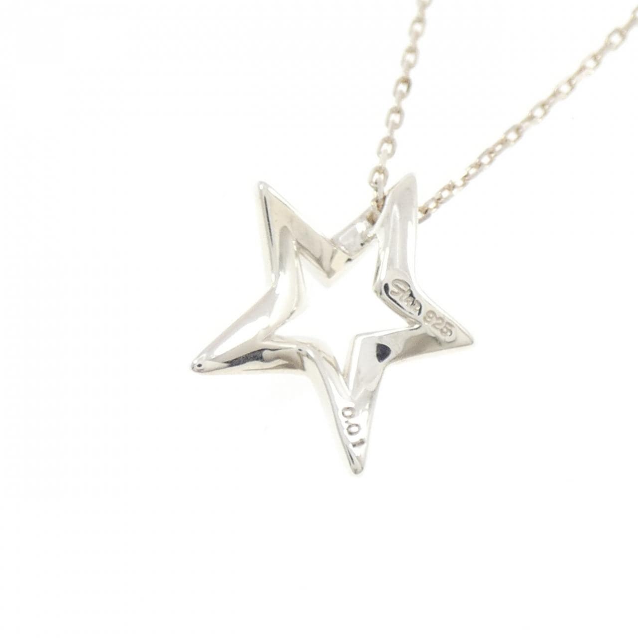 スタージュエリー ダイヤモンド ネックレス 0.01CT