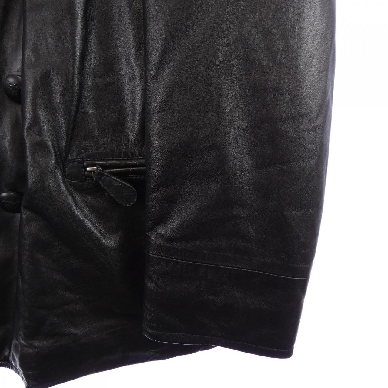 ボッテガヴェネタ BOTTEGA VENETA レザージャケット