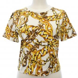ルイヴィトン LOUIS VUITTON チェーンプリントクロップトップ FOTS36YE4 Tシャツ