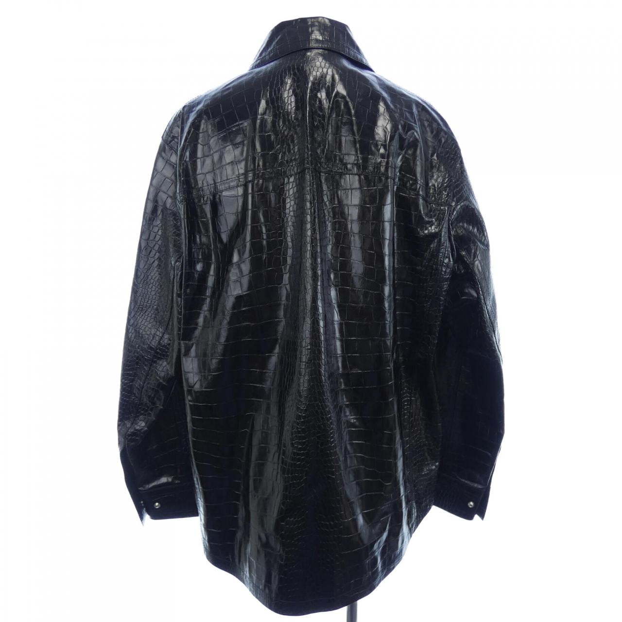 VERSACE leather jacket